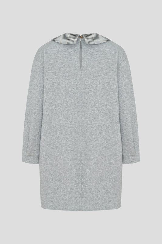 Voluminous Silhouette Knitted Dress