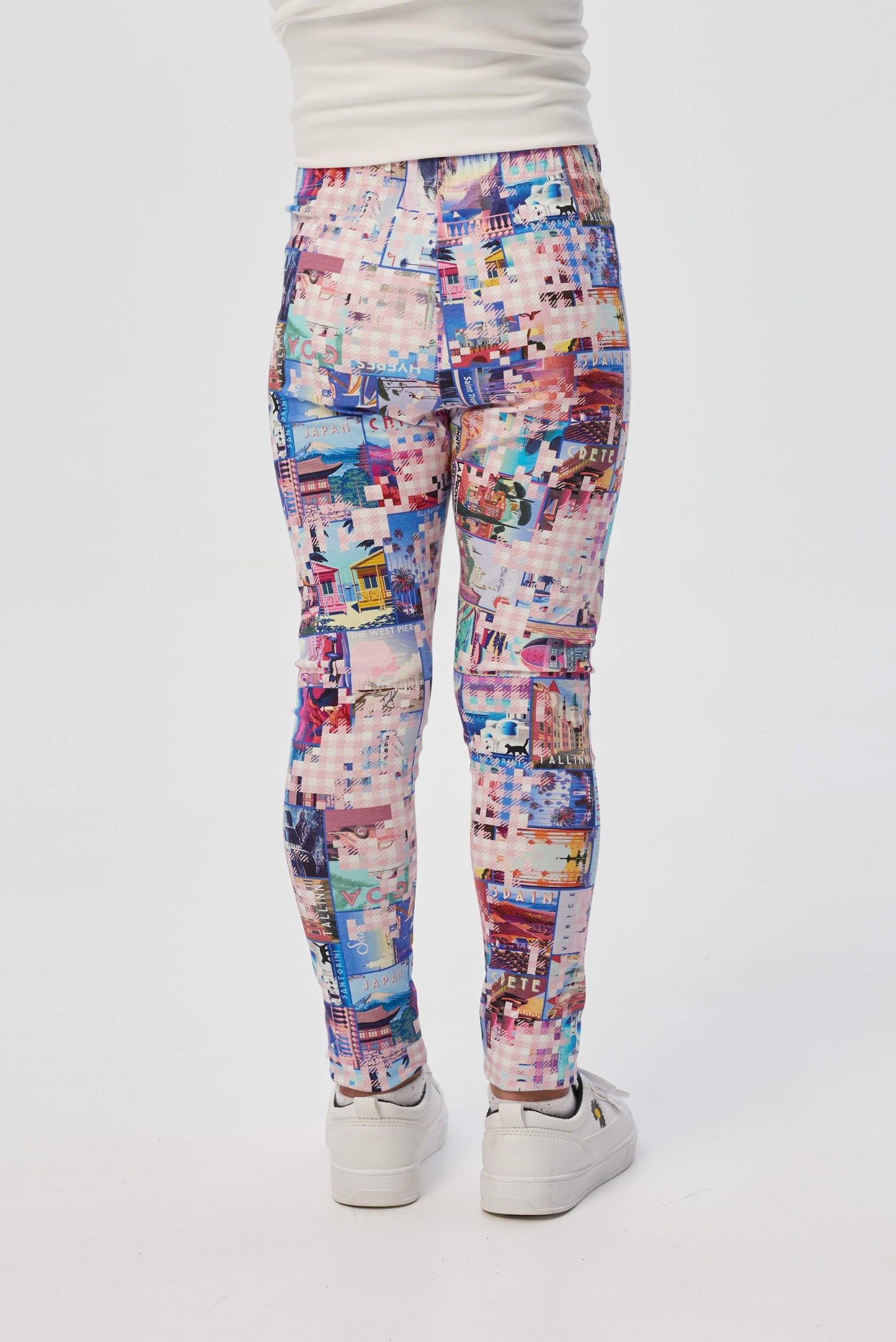 Branded print leggins