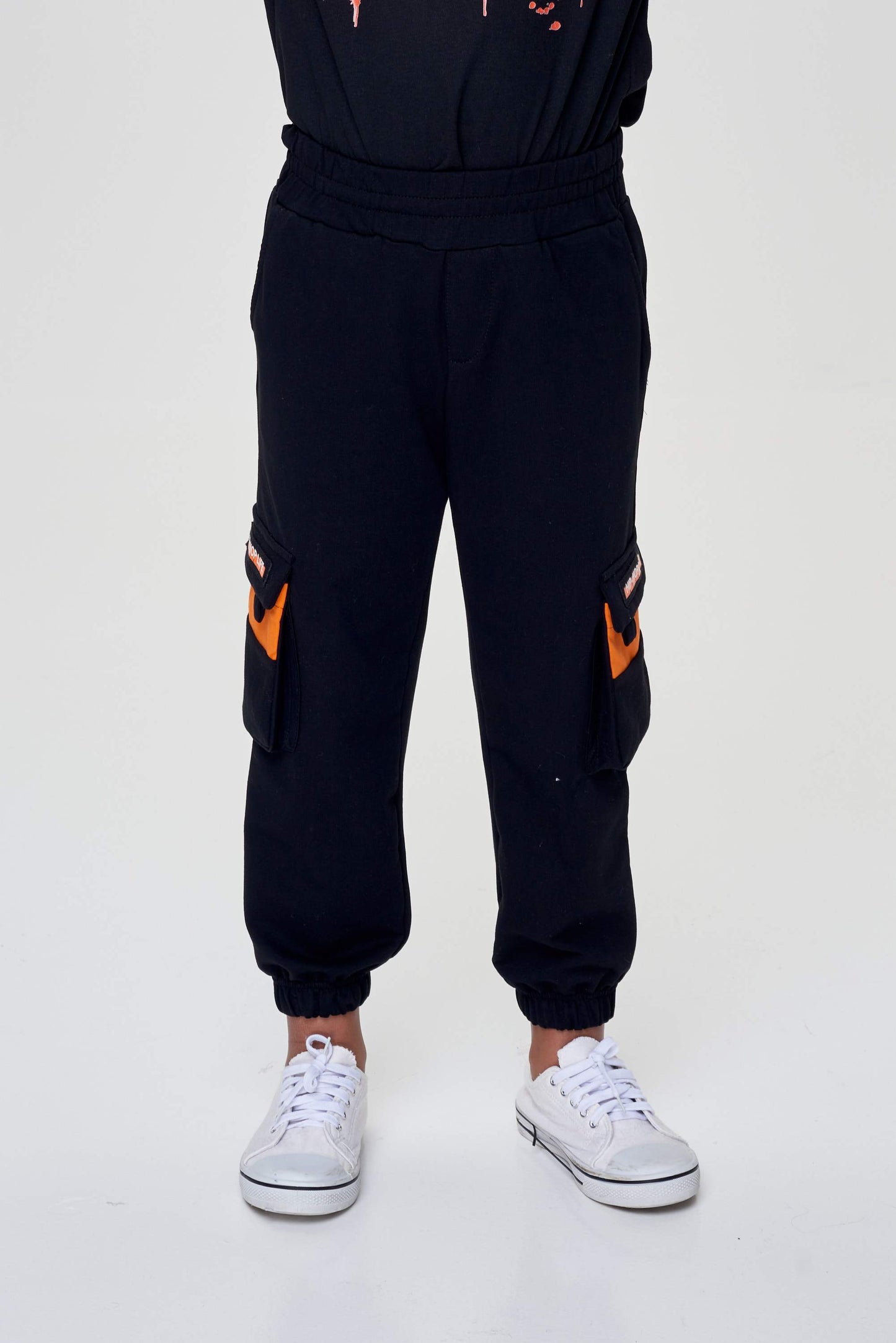 Decorated Sweatpants, black