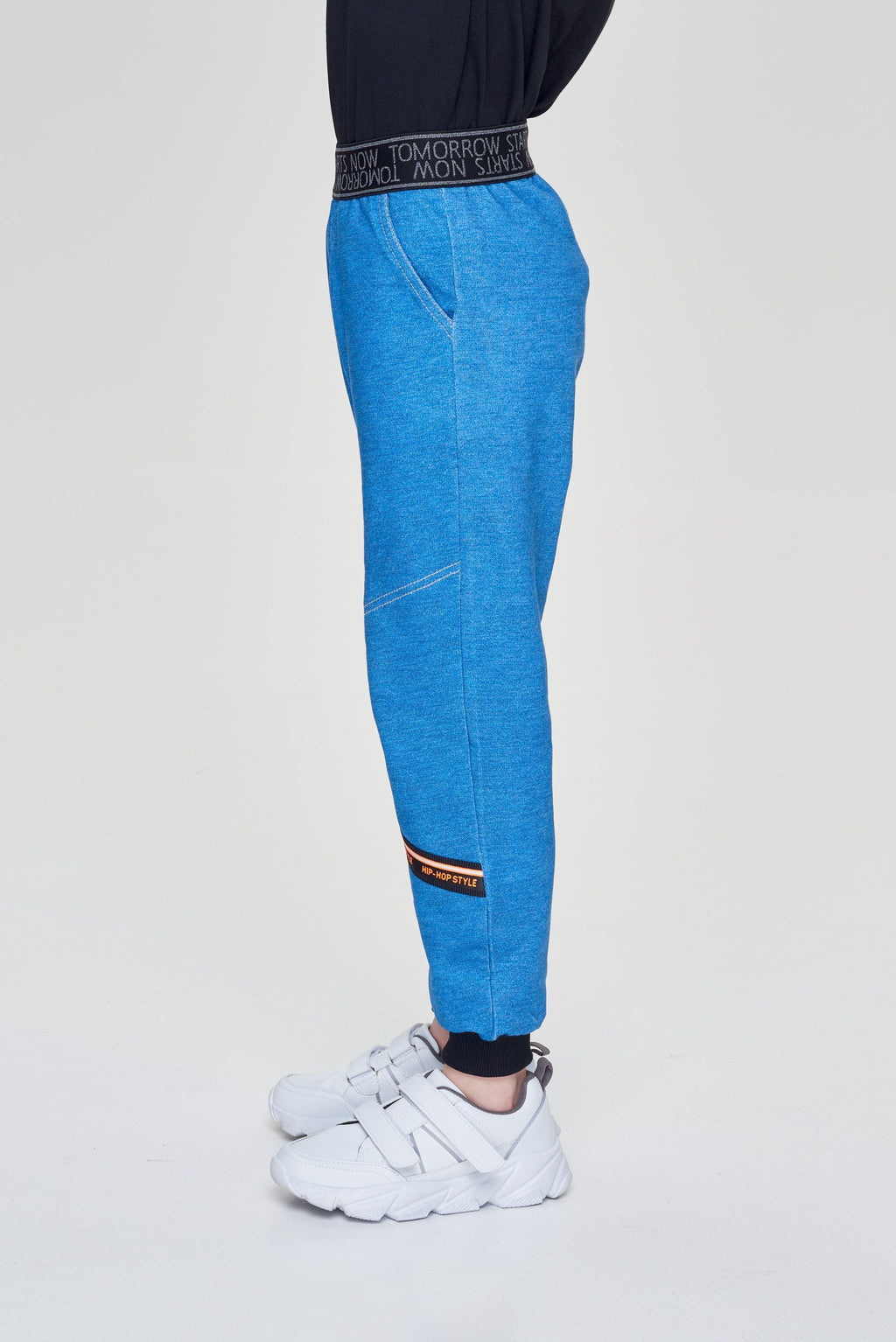 Blue Denim Joggers