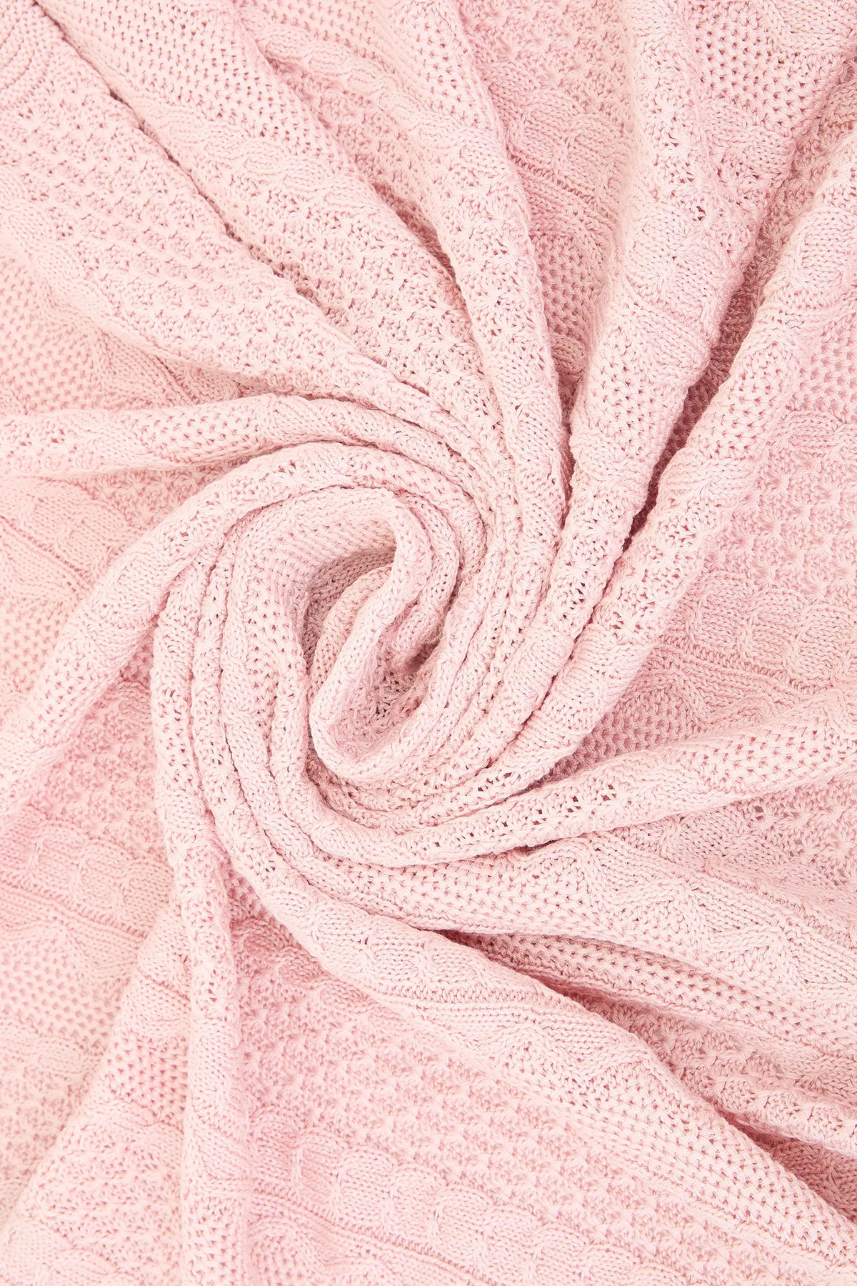 Soft Cotton Knitted Plaid for baby girl