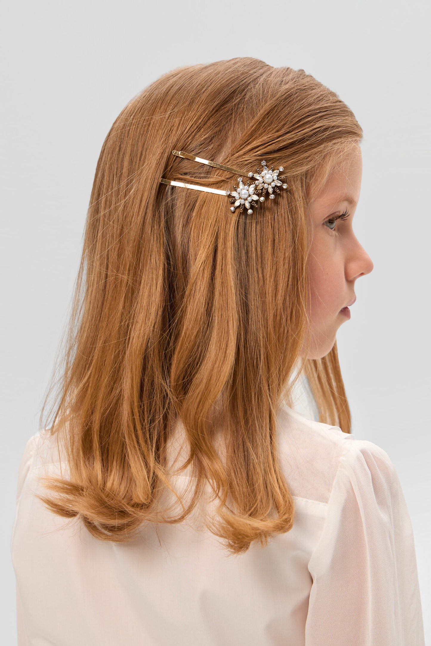 Head Accessories Pearls Stars, 2 pcs