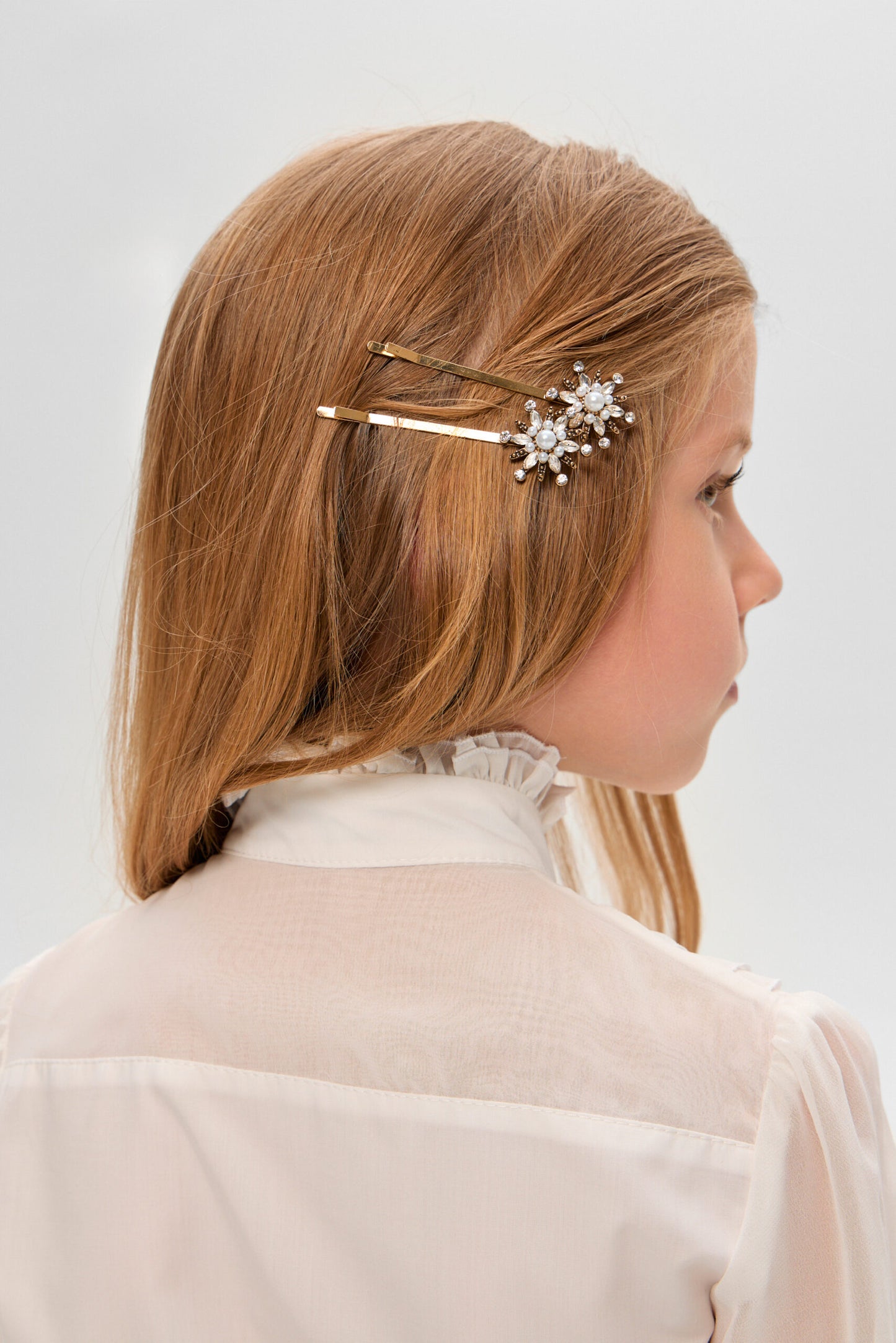 Head Accessories Pearls Stars, 2 pcs
