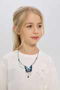 Necklace with a butterfly