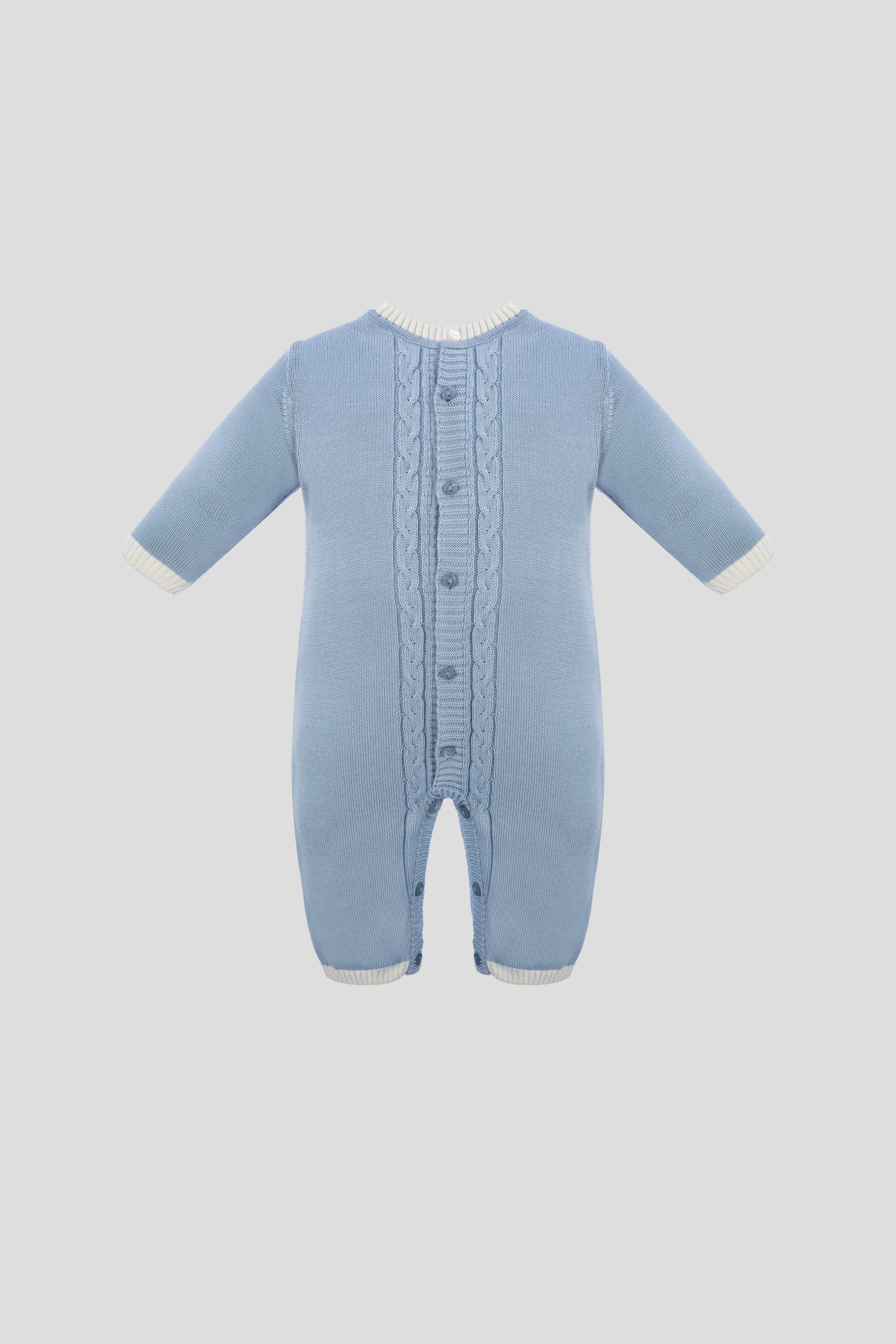 4PS Set: Blanket,Overall,Knitted Hat,Booties