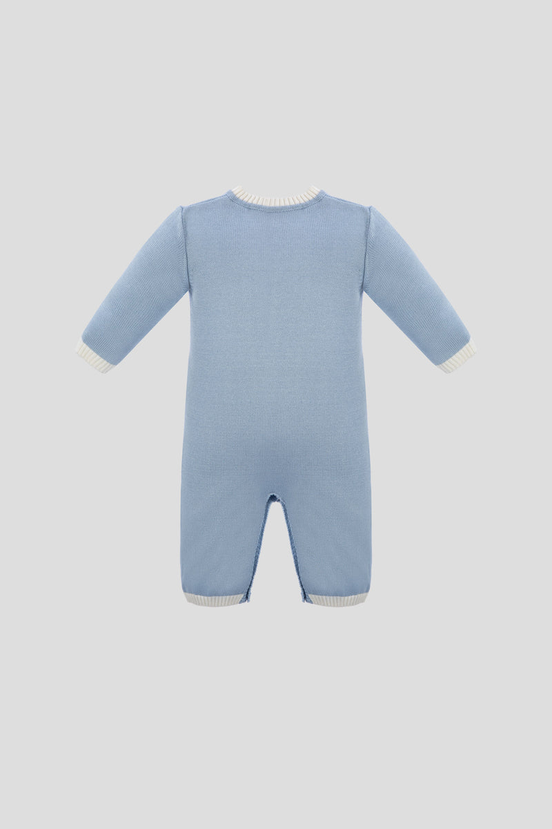 4PS Set: Blanket,Overall,Knitted Hat,Booties