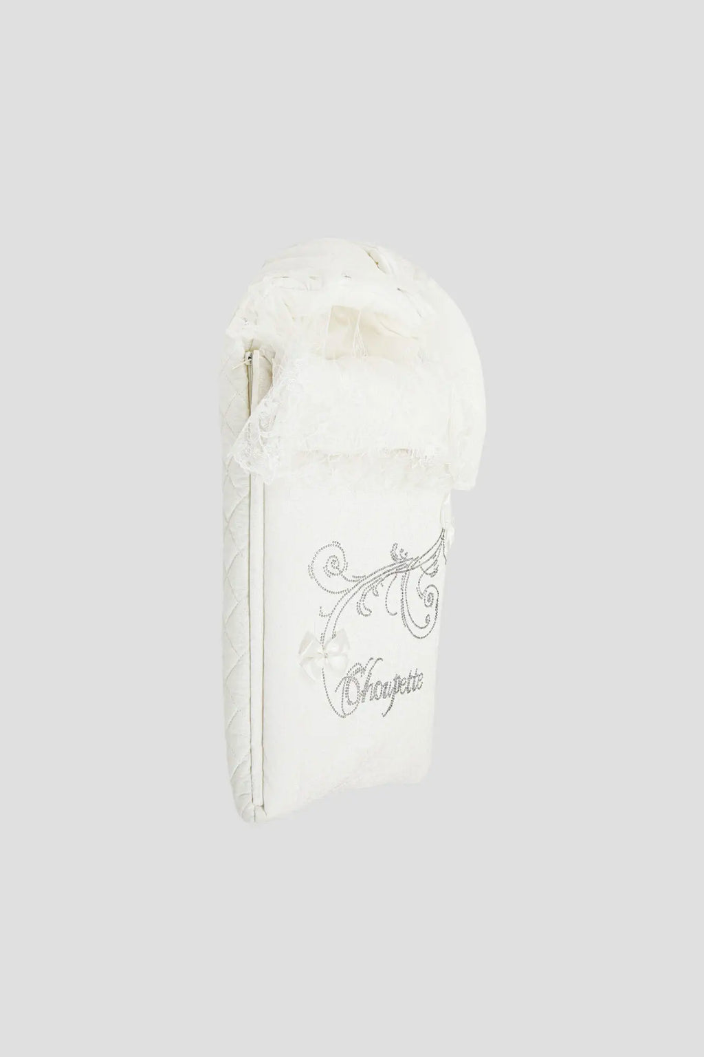 Baby nest lace and crystals decorated