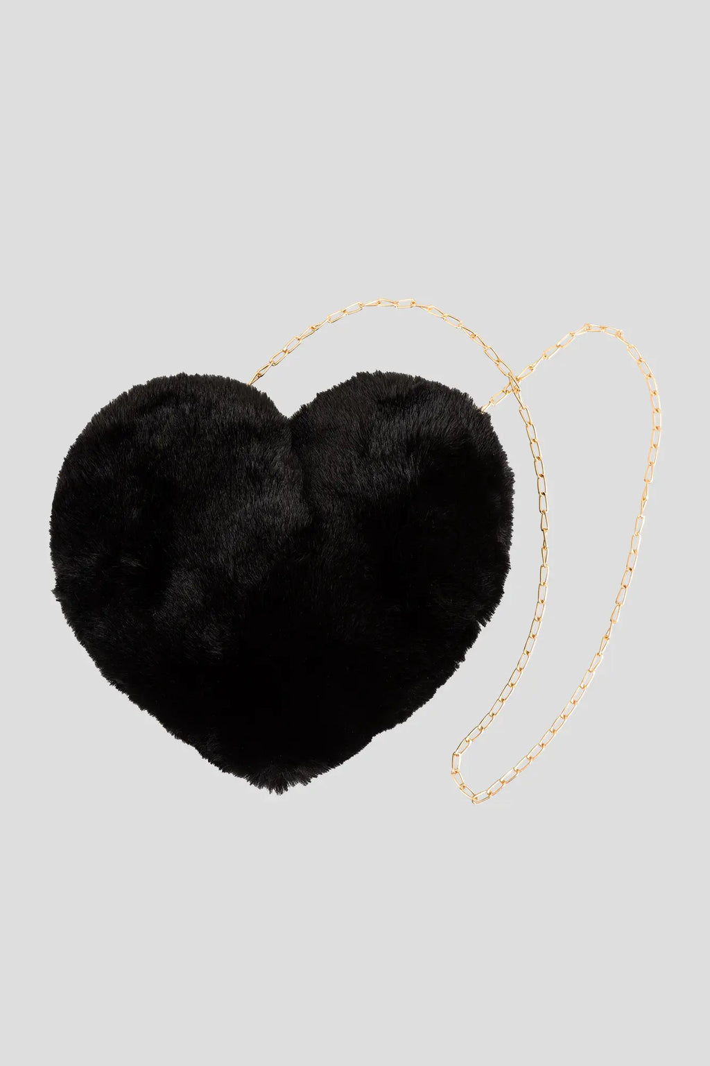 Fur Heart Bag for girls
