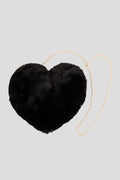Fur Heart Bag for girls