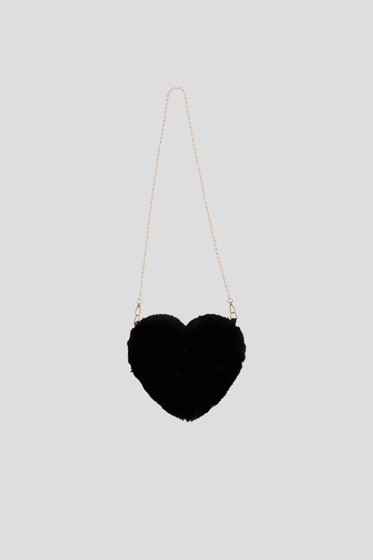 Fur Heart Bag for girls