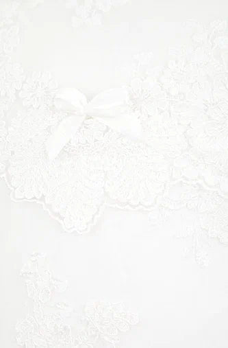 Lace Decorated Set (Overall and Bonnet)