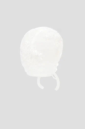 Lace Decorated Set (Overall and Bonnet)