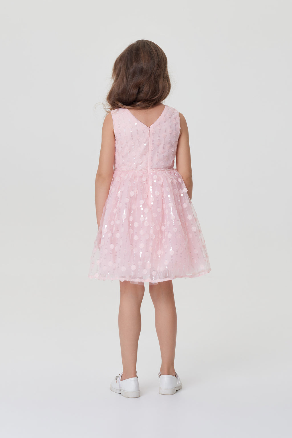 Flowers and Sequins Dress