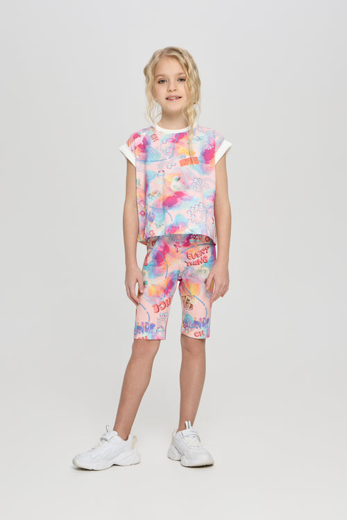 AOP Crop Top