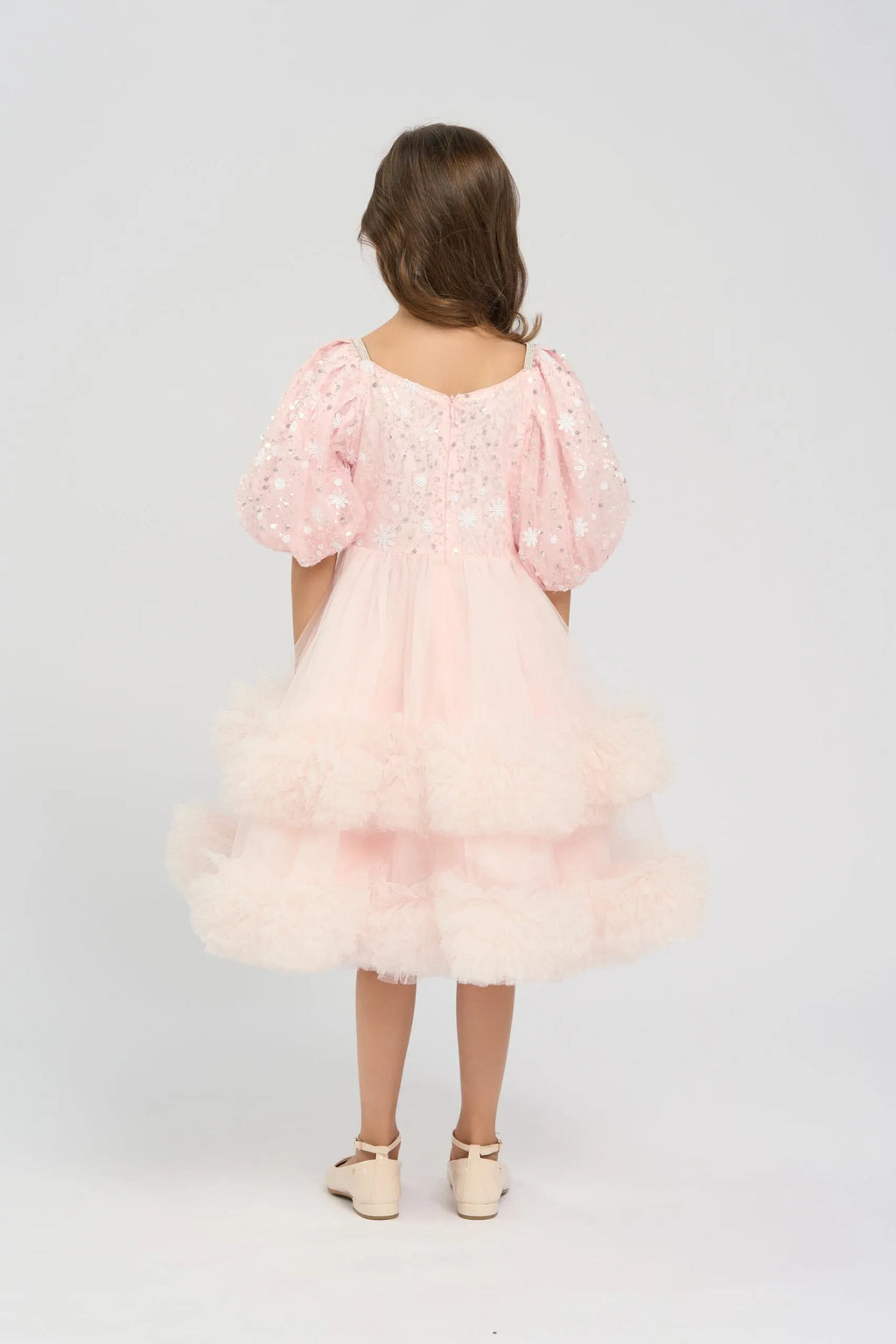 Elegant Flouncy Skirt Dress