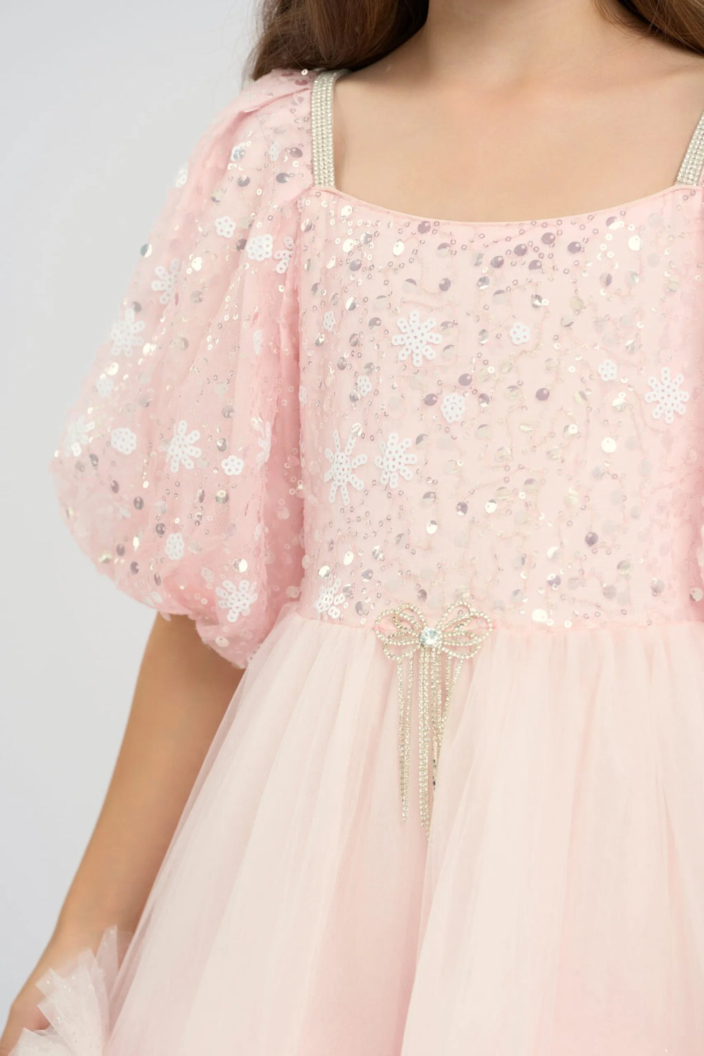 Elegant Flouncy Skirt Dress