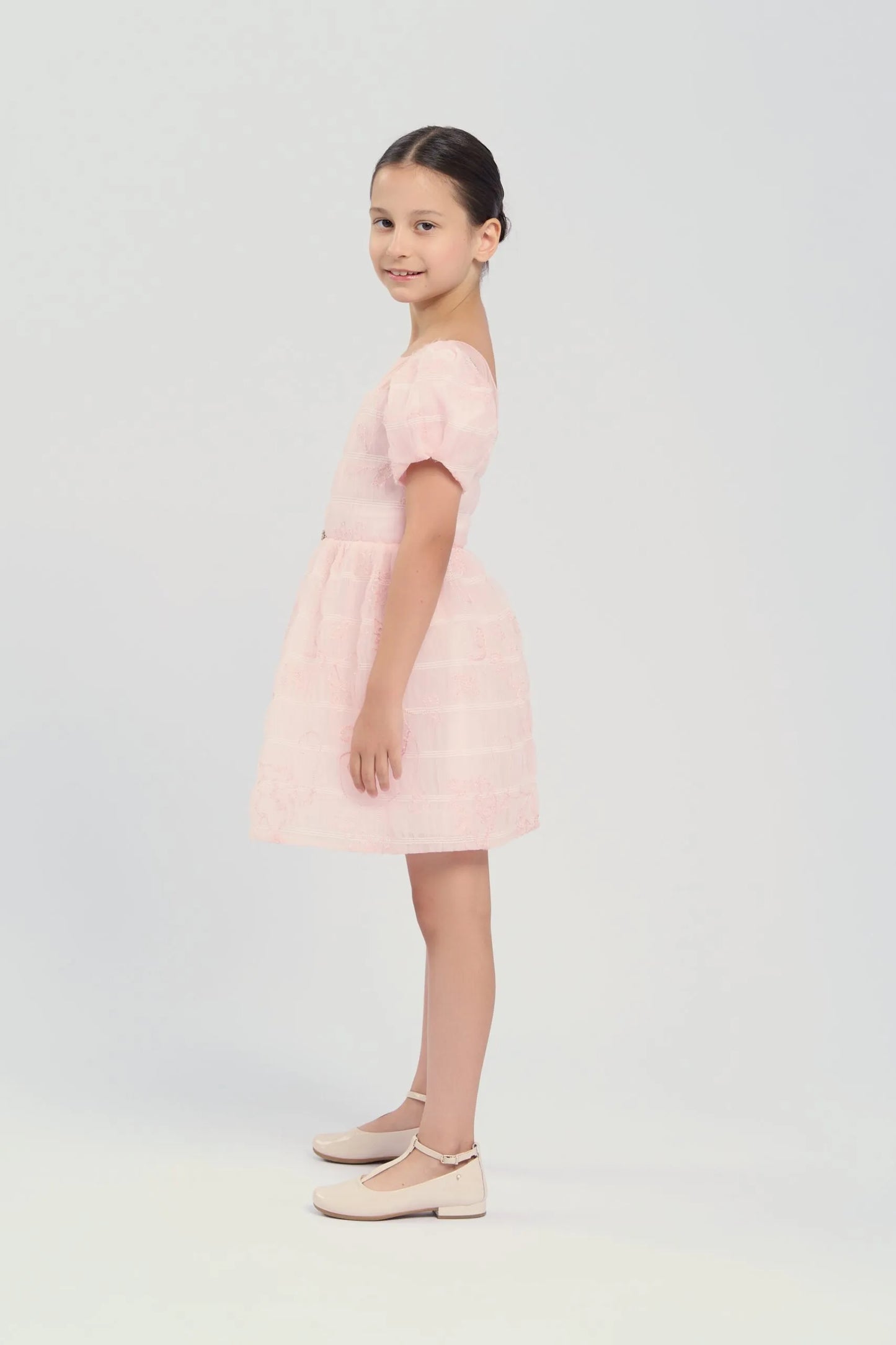 Smart Pink Lace Dress