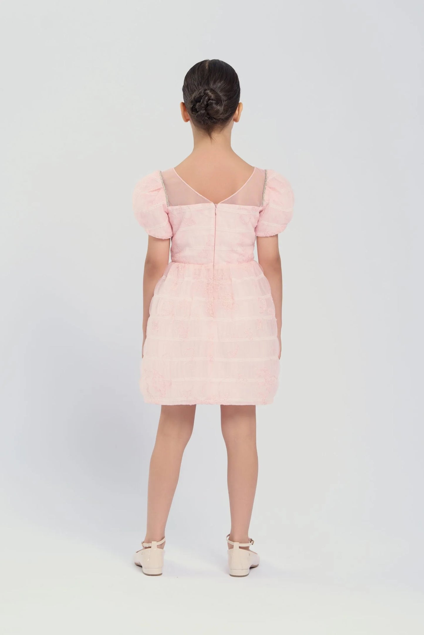 Smart Pink Lace Dress