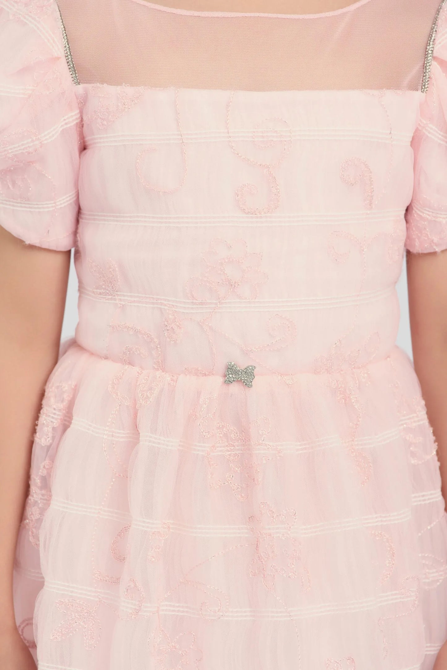 Smart Pink Lace Dress