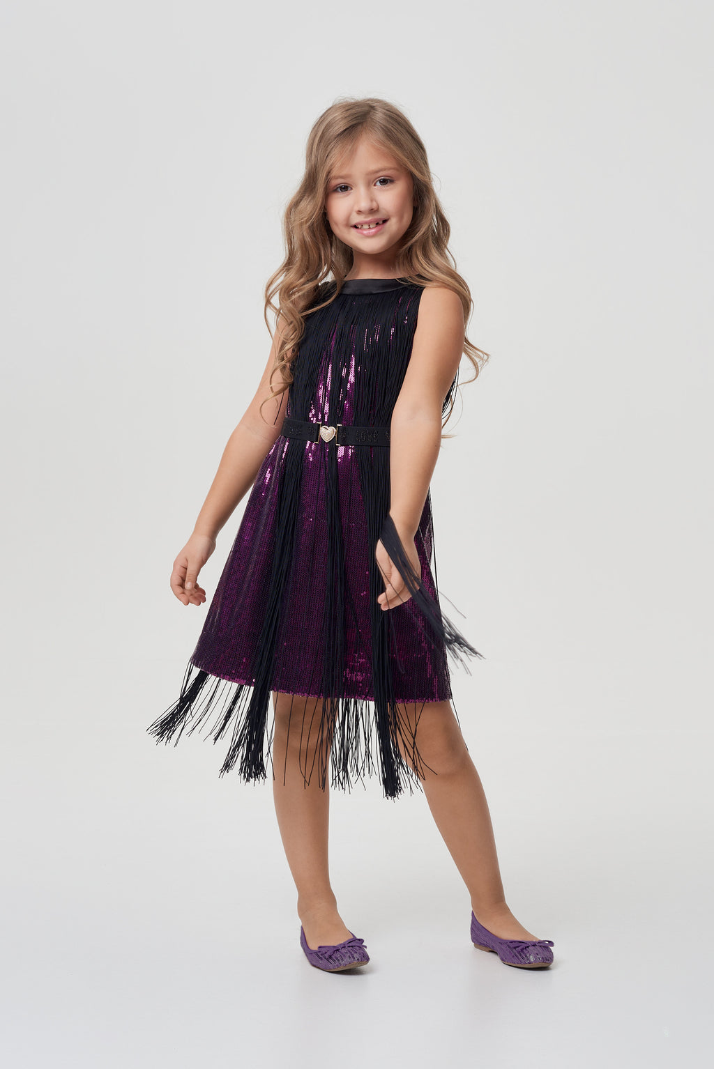 Smart Fringe Decorated Dress