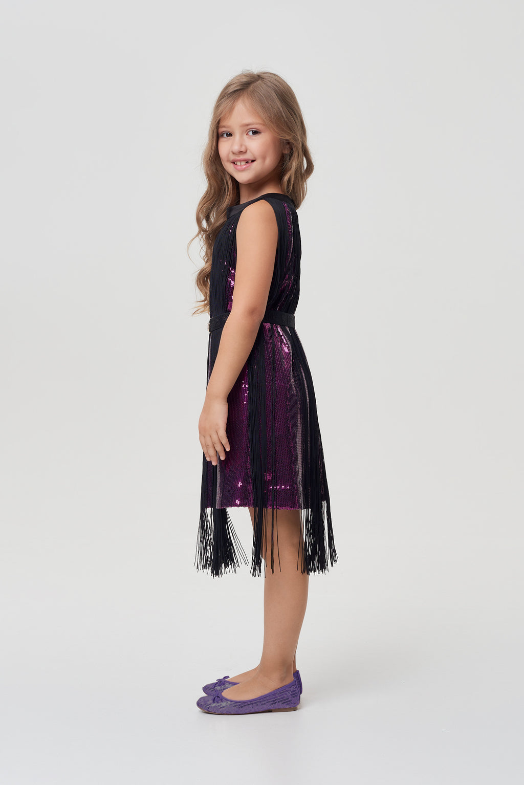 Smart Fringe Decorated Dress