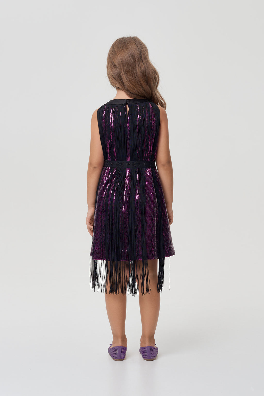 Smart Fringe Decorated Dress