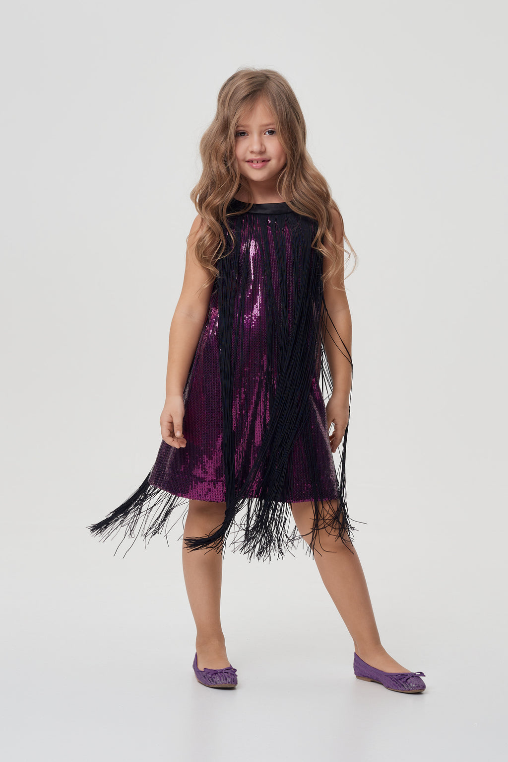 Smart Fringe Decorated Dress