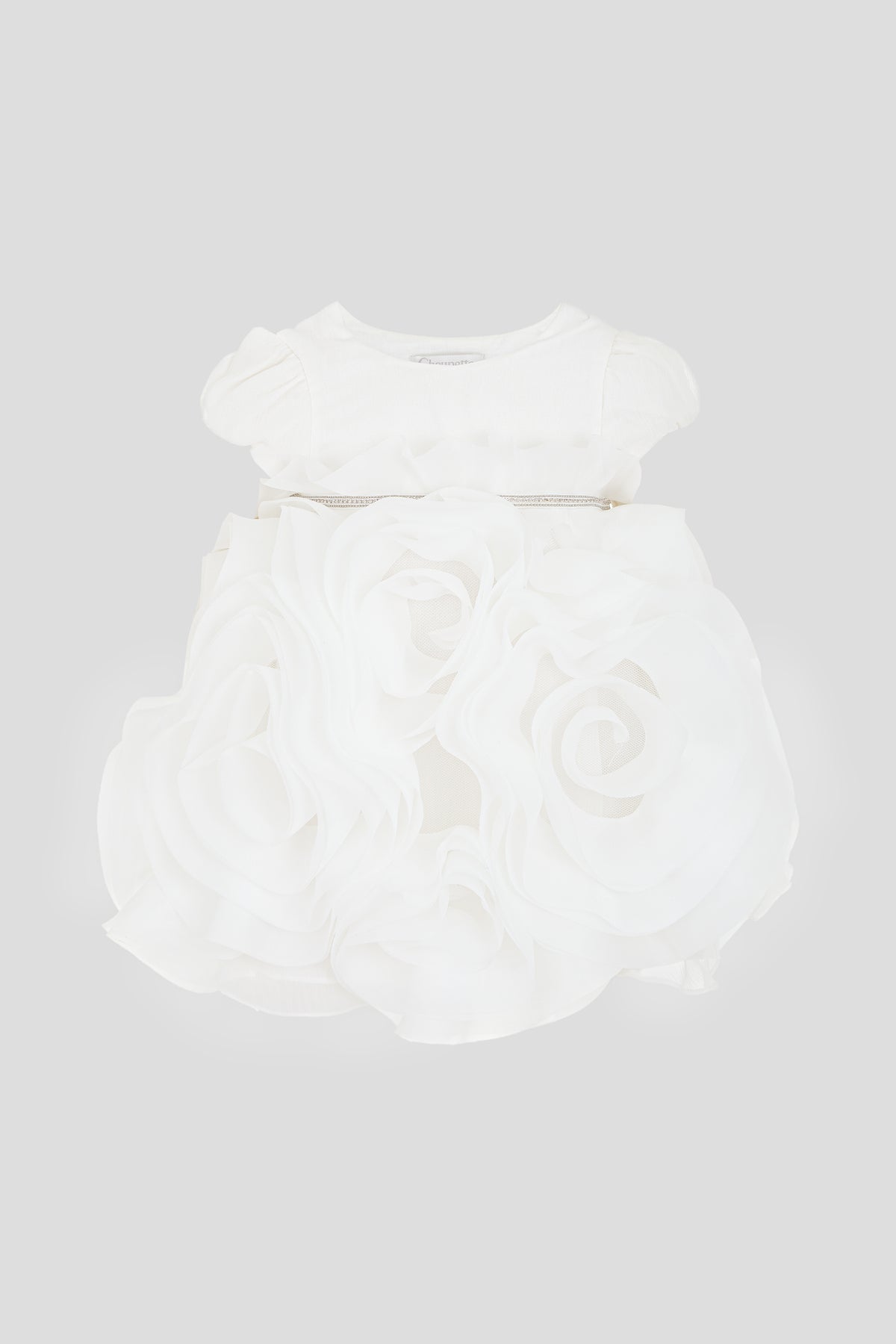 3D Flowers Skirt Dress