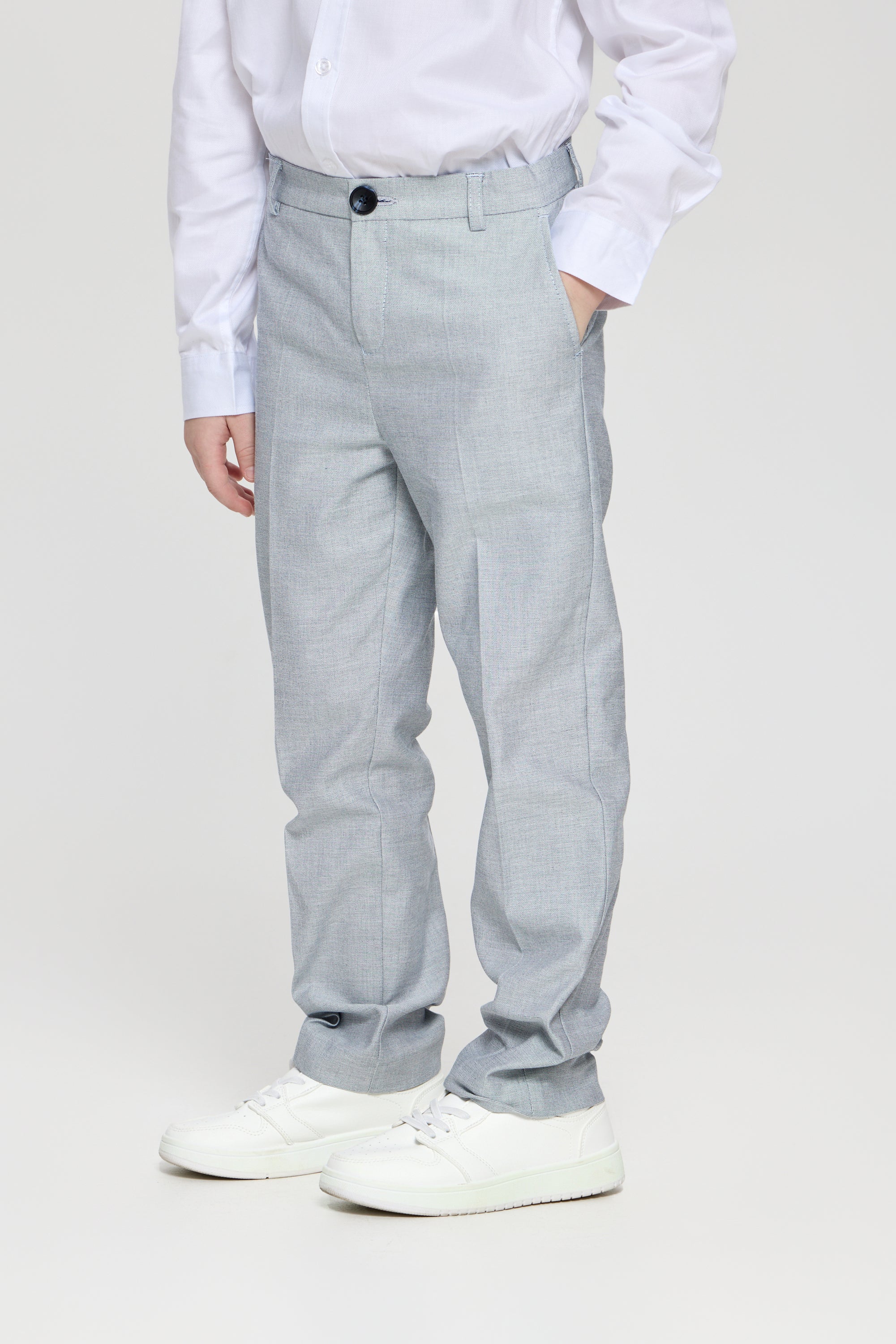 Smart Trousers, grey melange