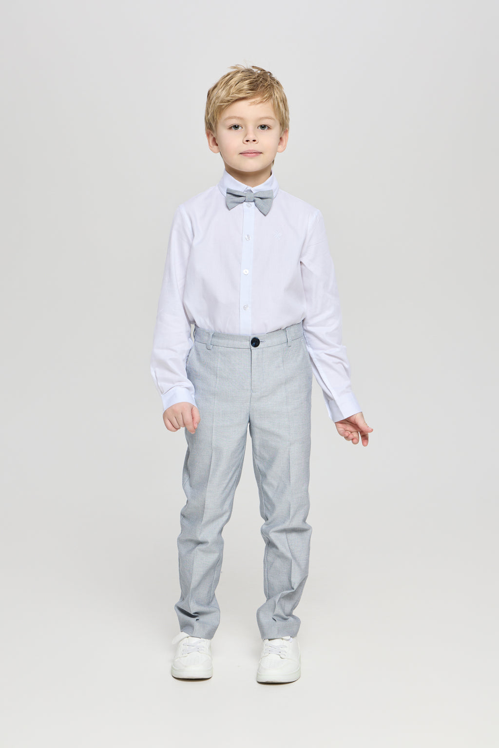 Smart Trousers, grey melange