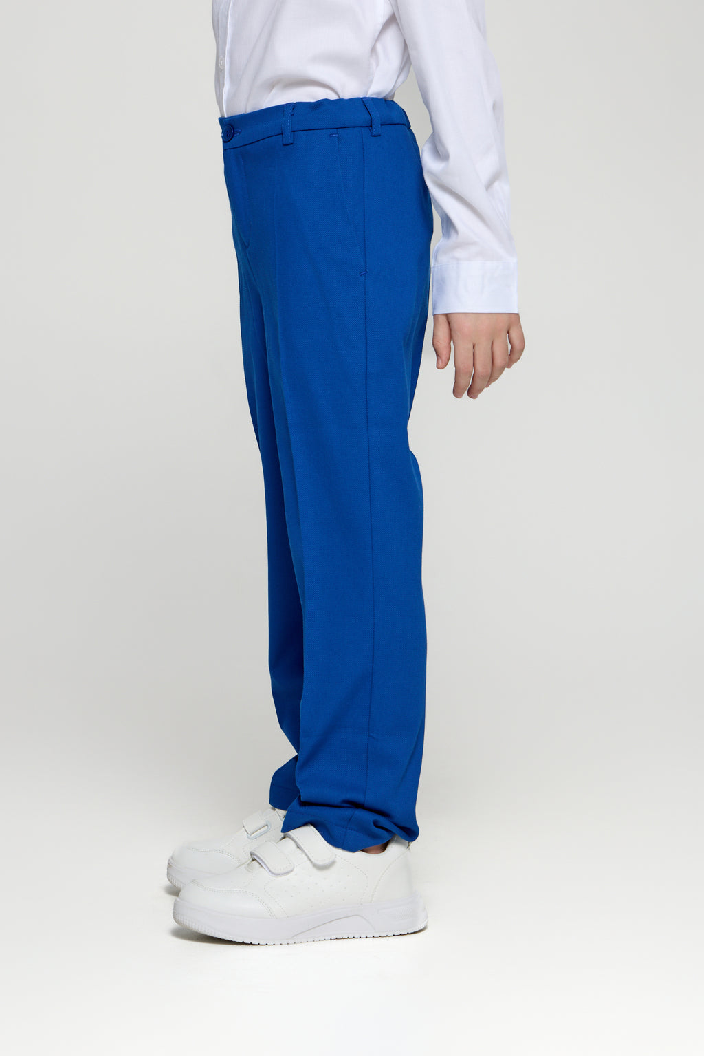 Trousers, cornflower blue