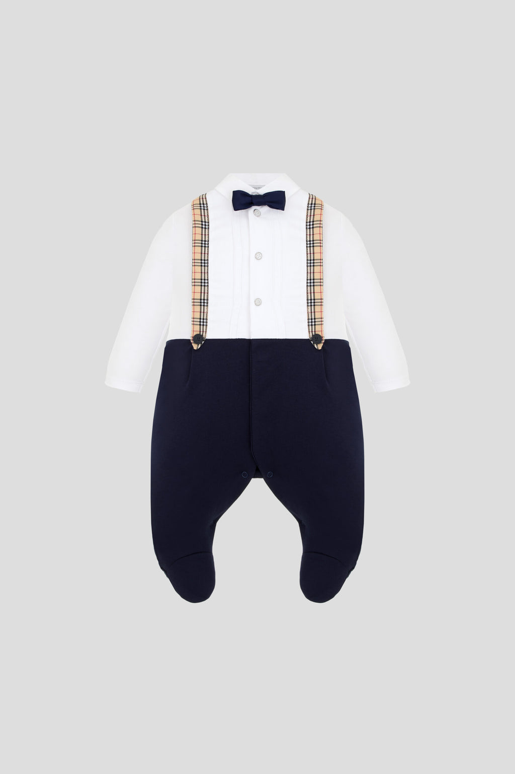 Smart Party Overall, blue/ecru