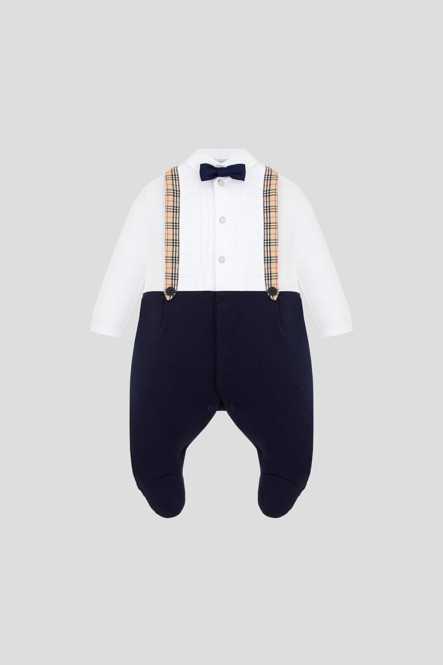 Smart Party Overall, blue/ecru