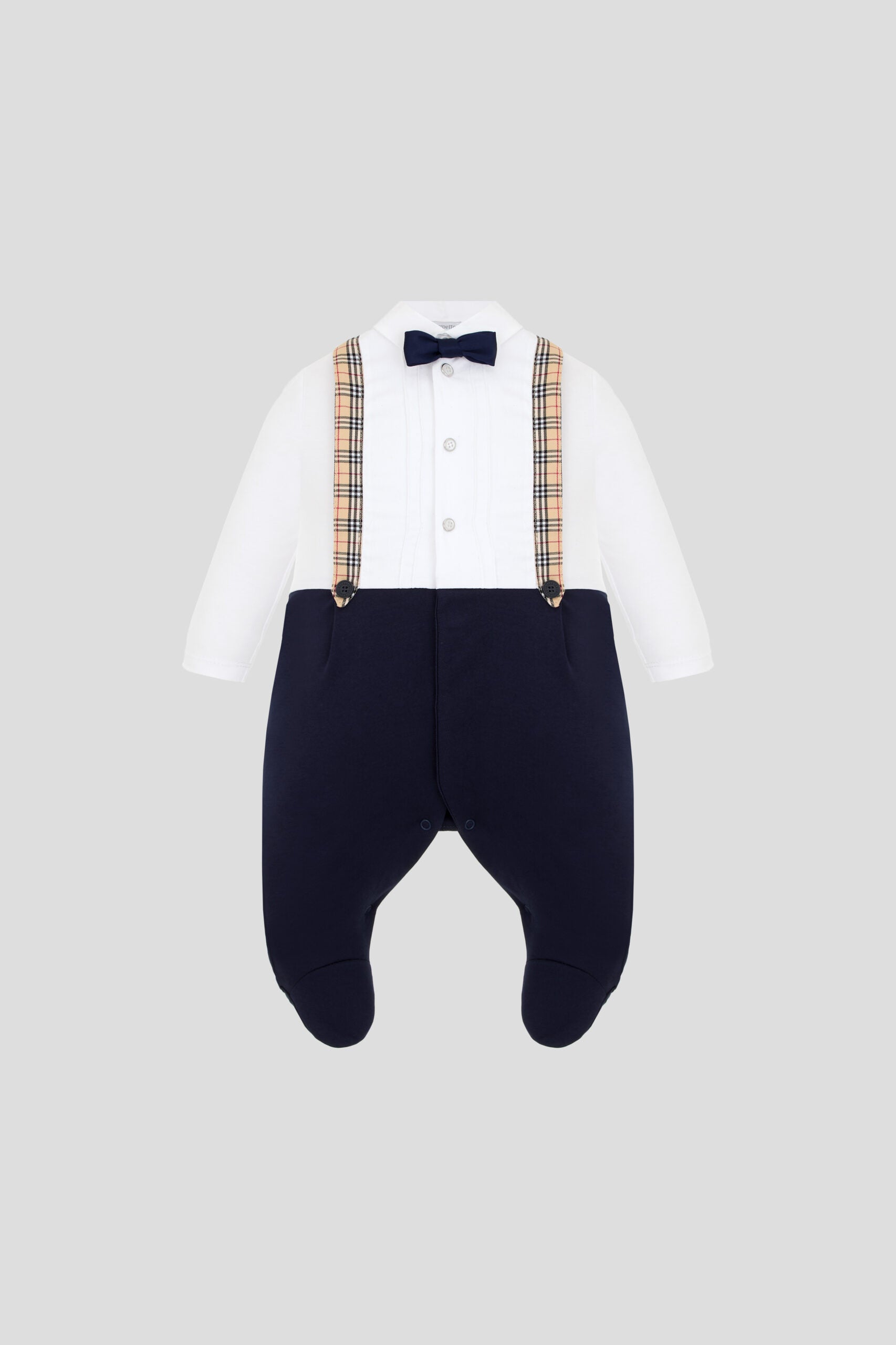 Smart Party Overall, blue/ecru