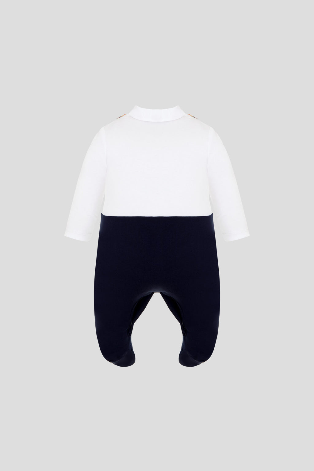 Smart Party Overall, blue/ecru