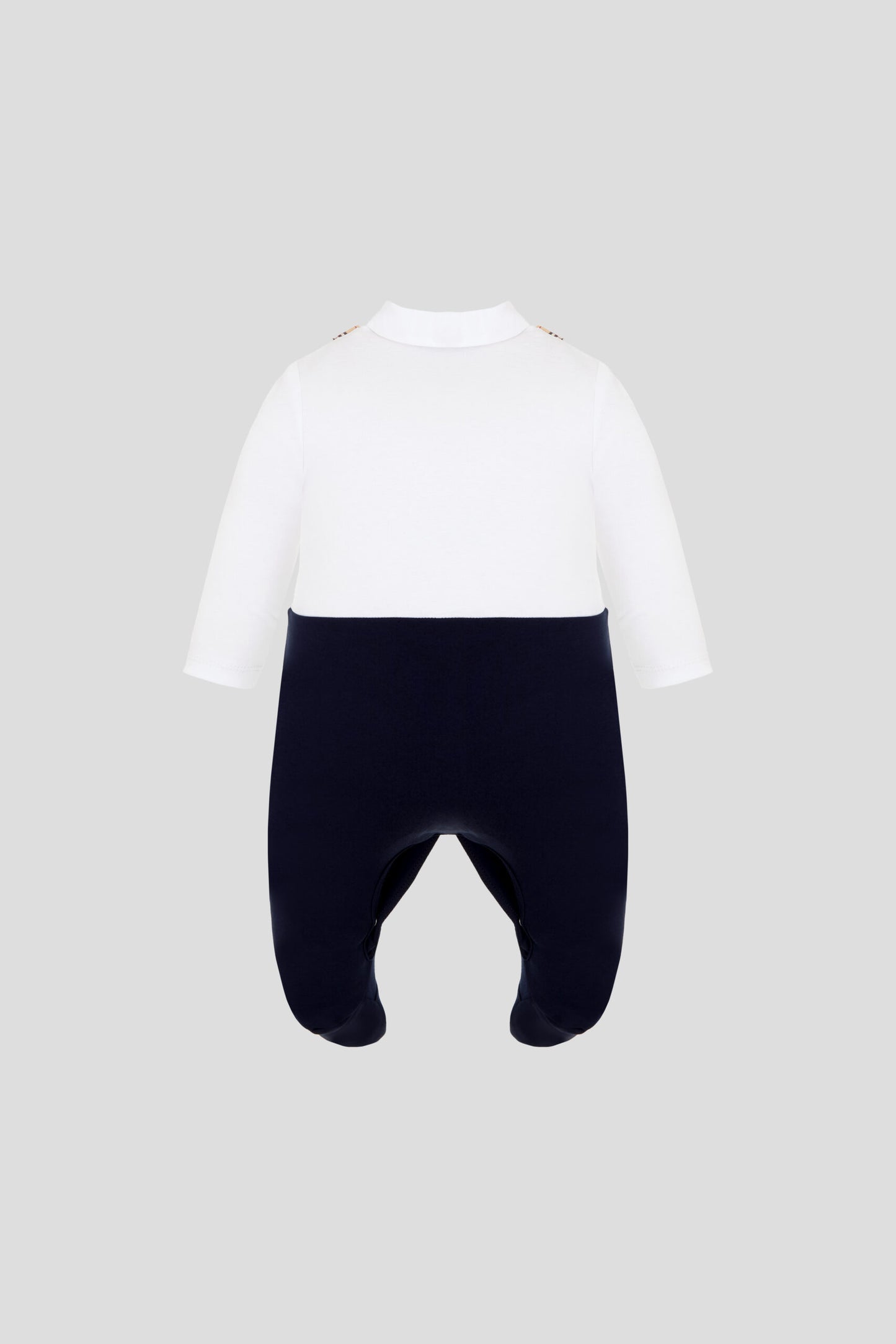 Smart Party Overall, blue/ecru