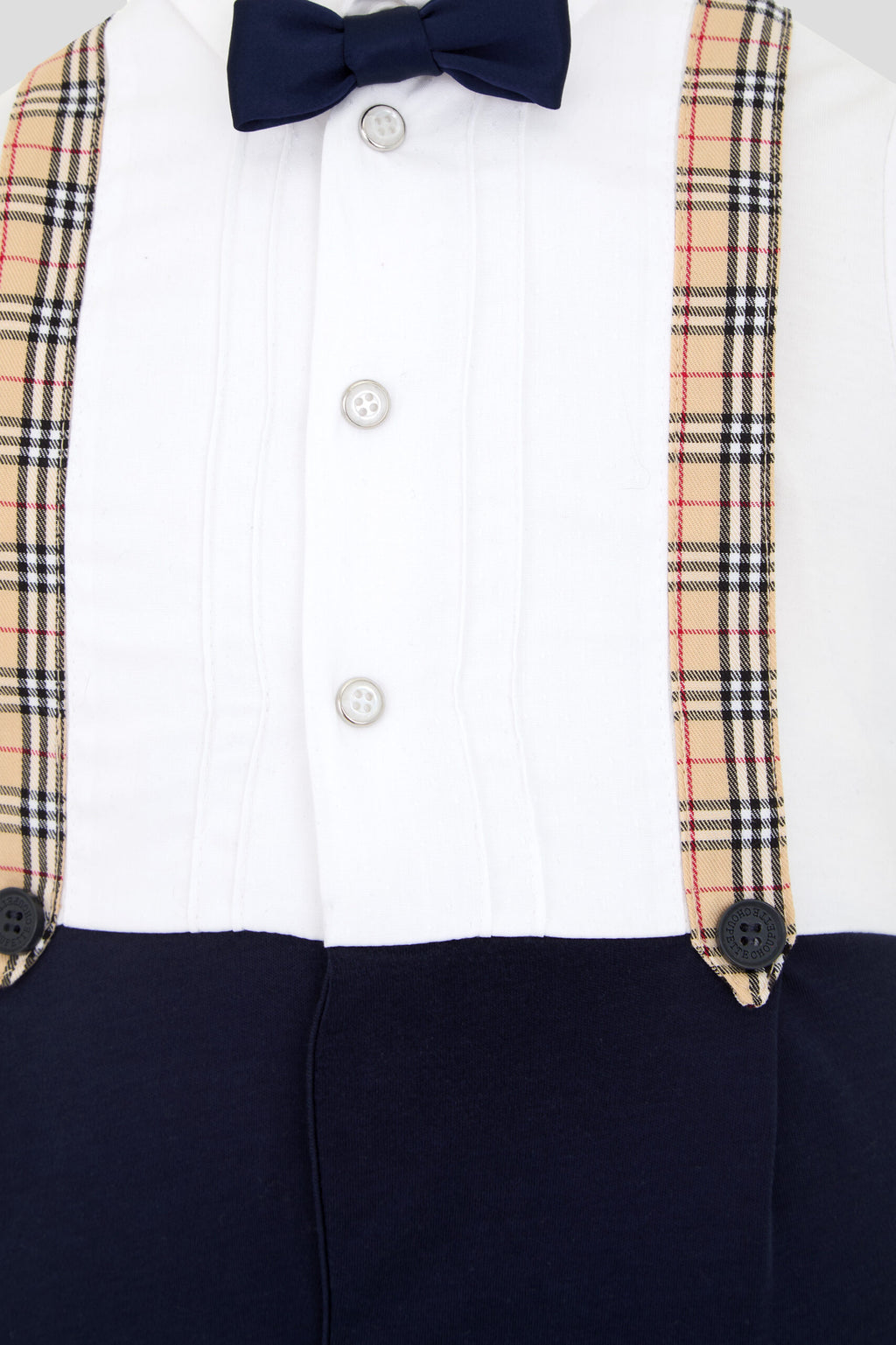 Smart Party Overall, blue/ecru