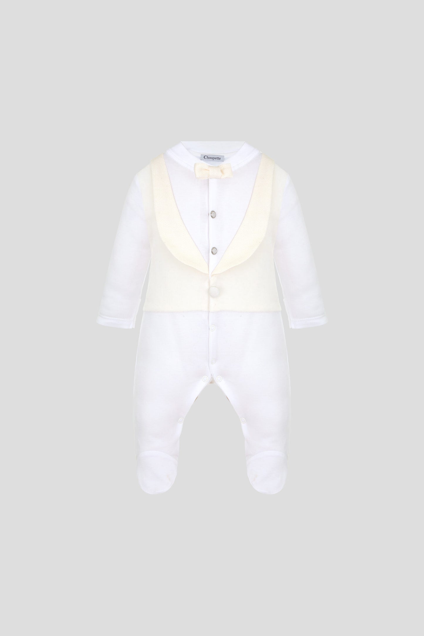 Elegant Tuxedo Set, ecru