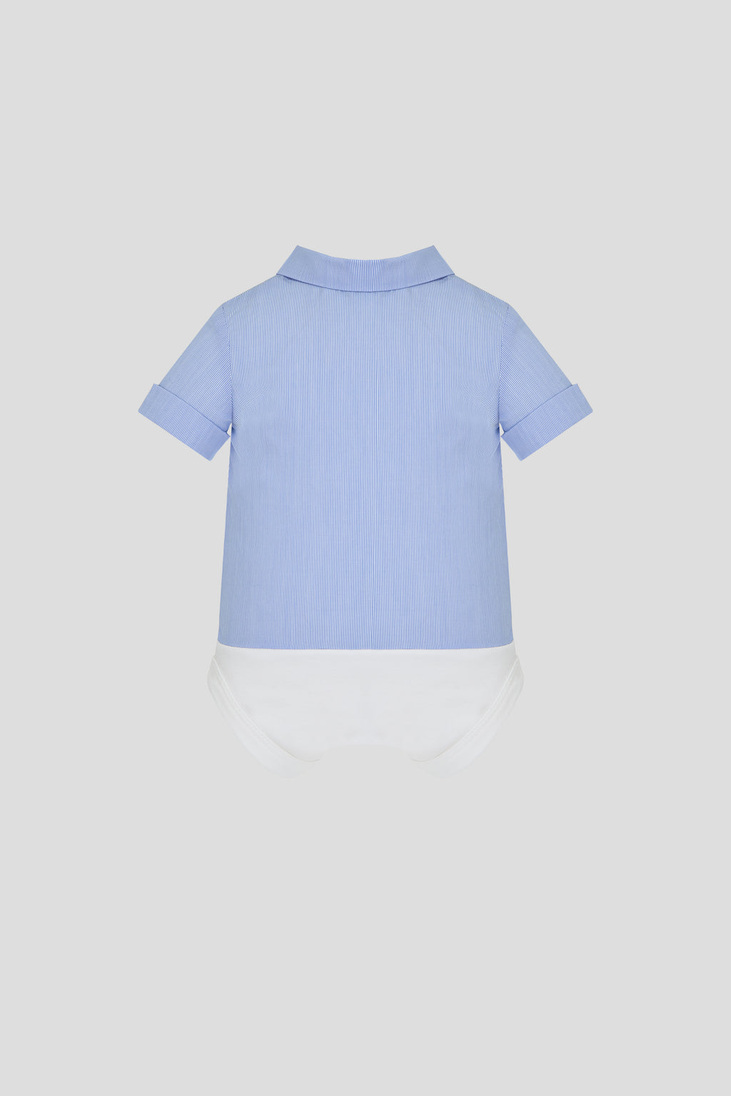 Elegant Bodysuit, striped blue