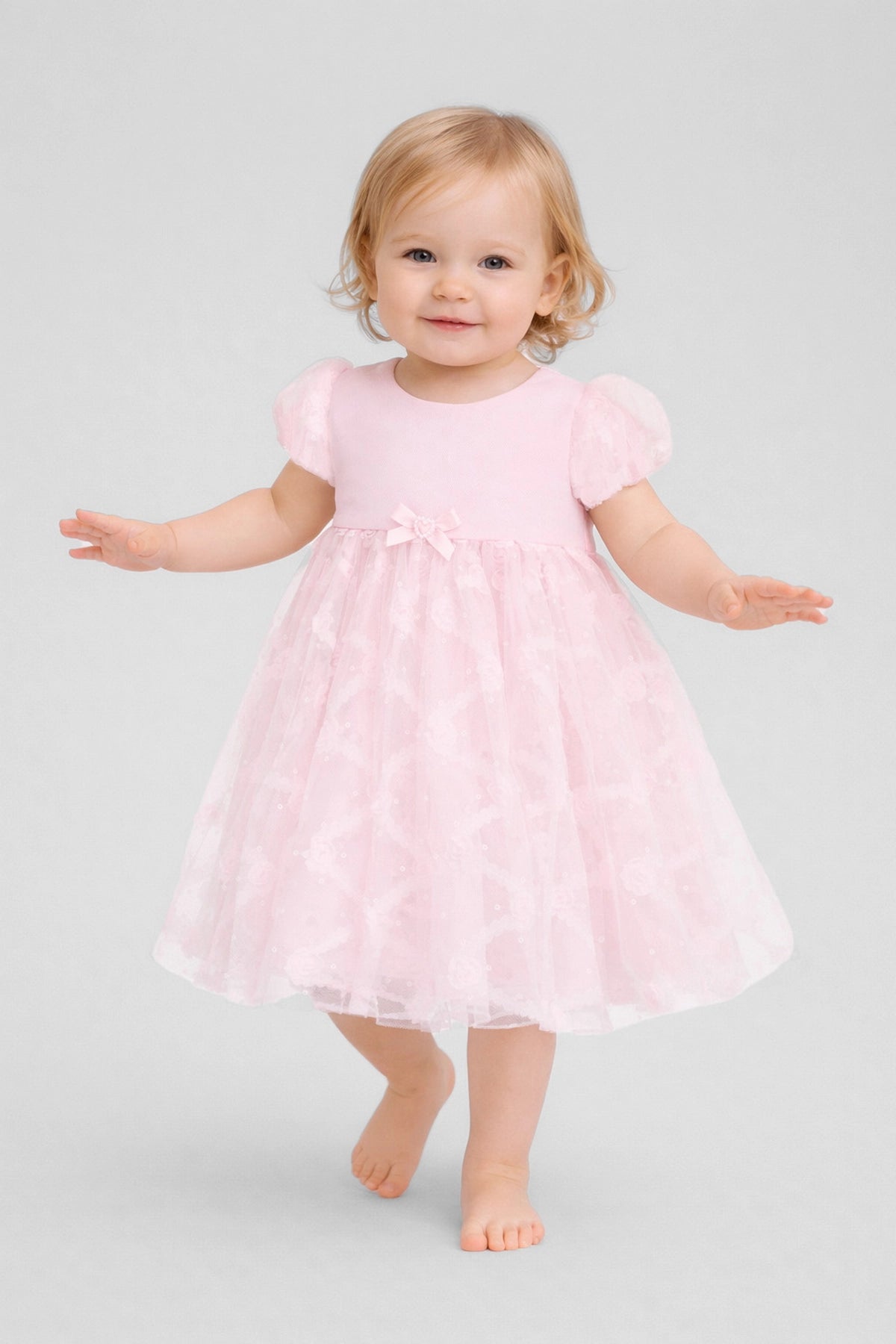 Rose Embellished Dress