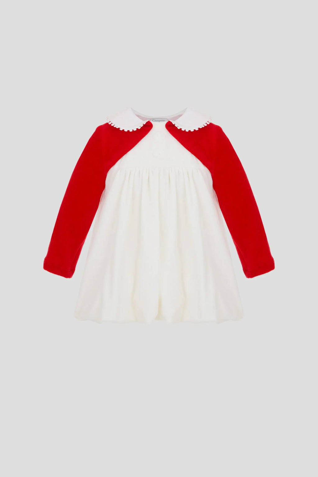 Smart Velour Dress for baby girl