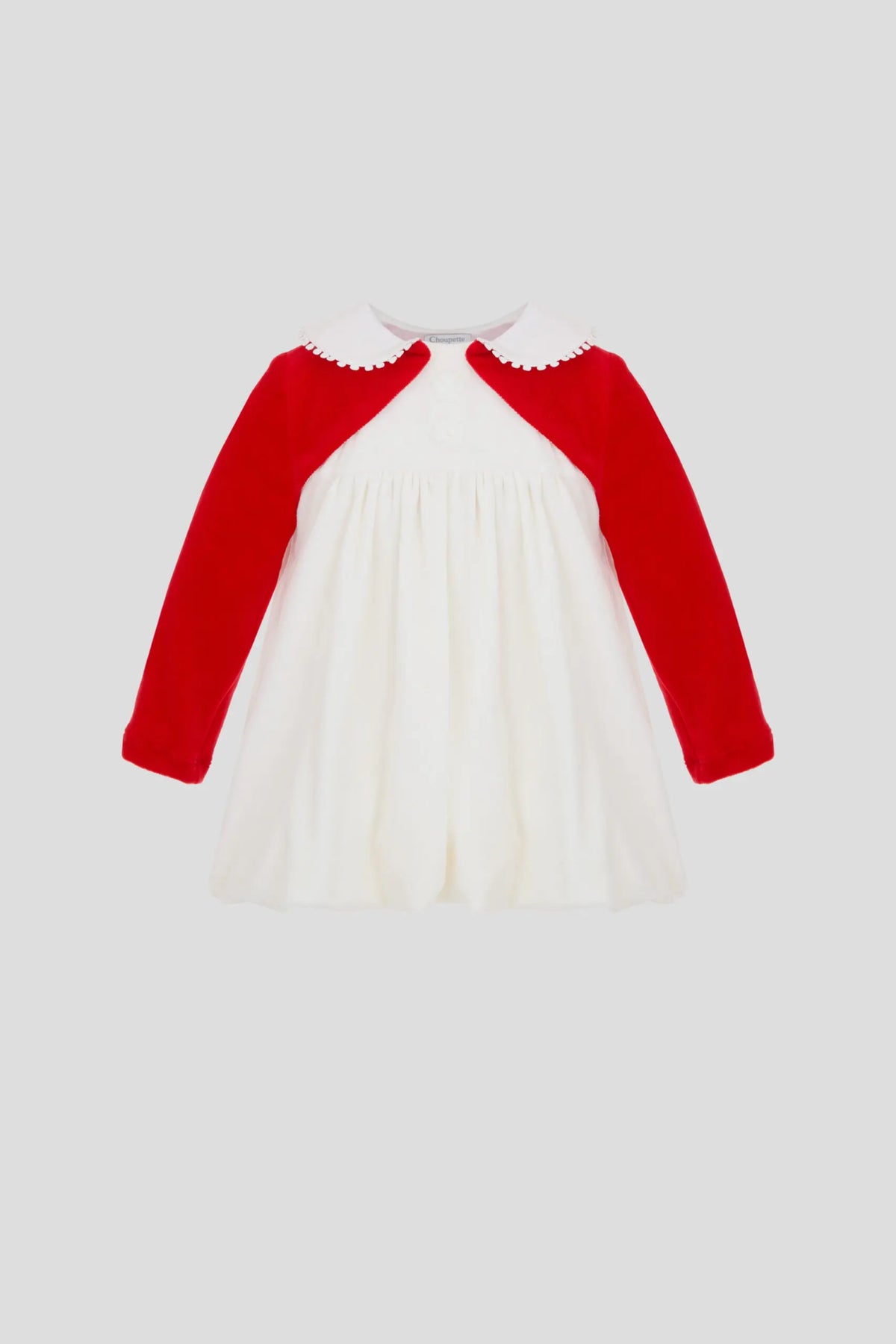 Smart Velour Dress for baby girl