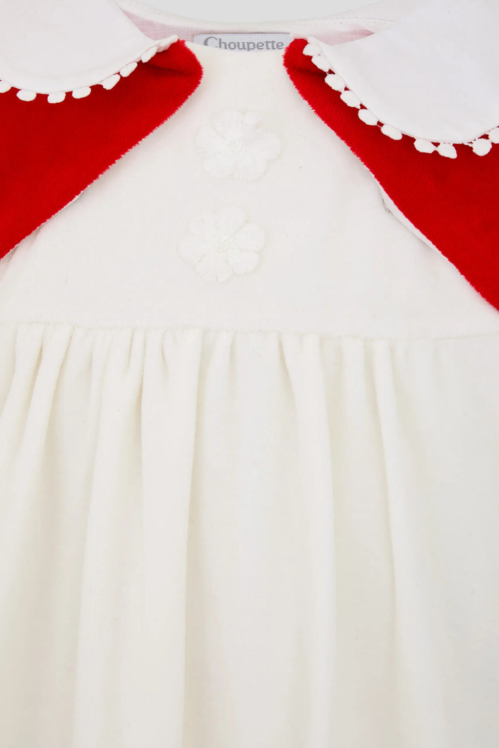 Smart Velour Dress for baby girl
