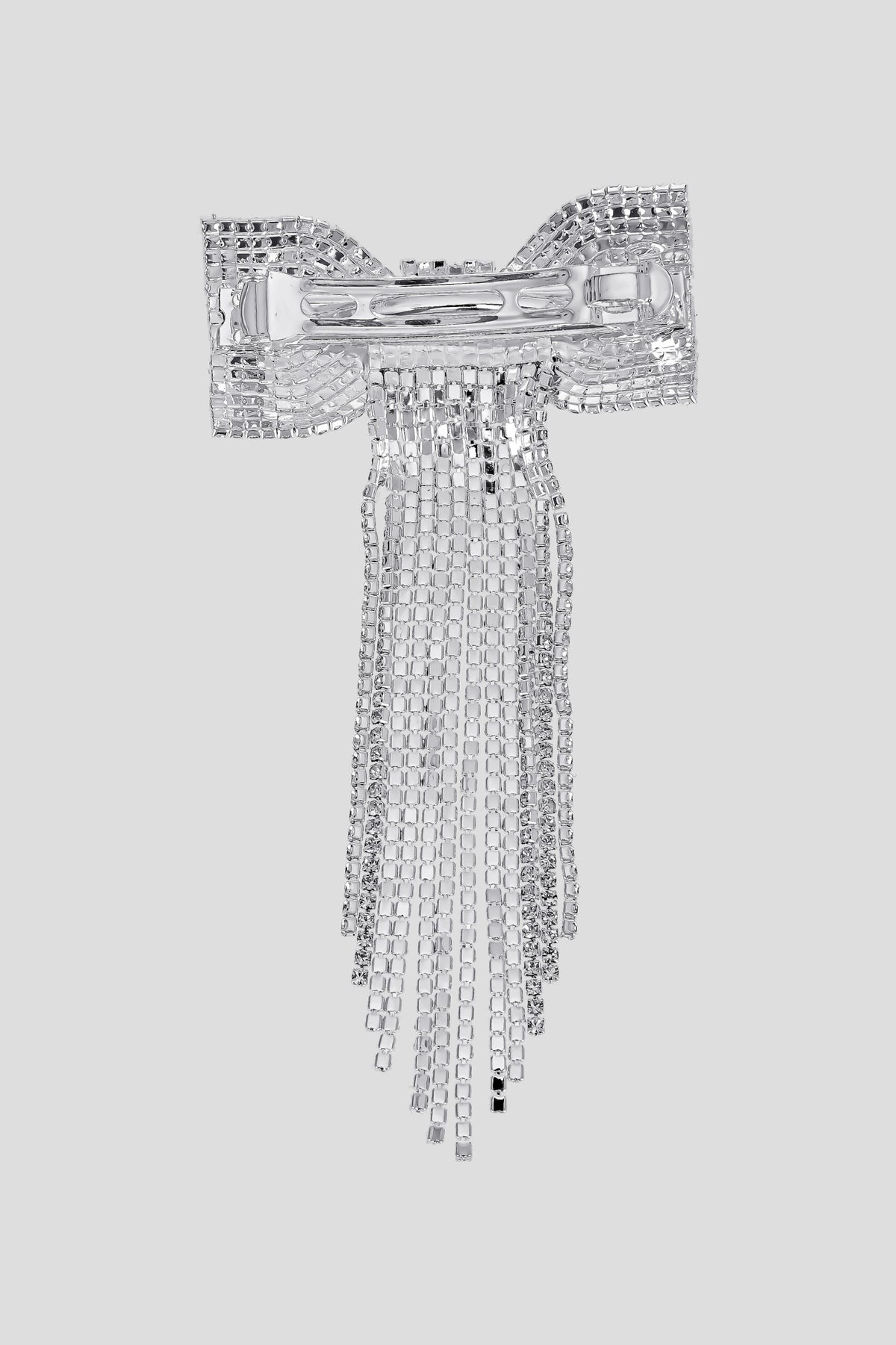 Silver Crystal Bow