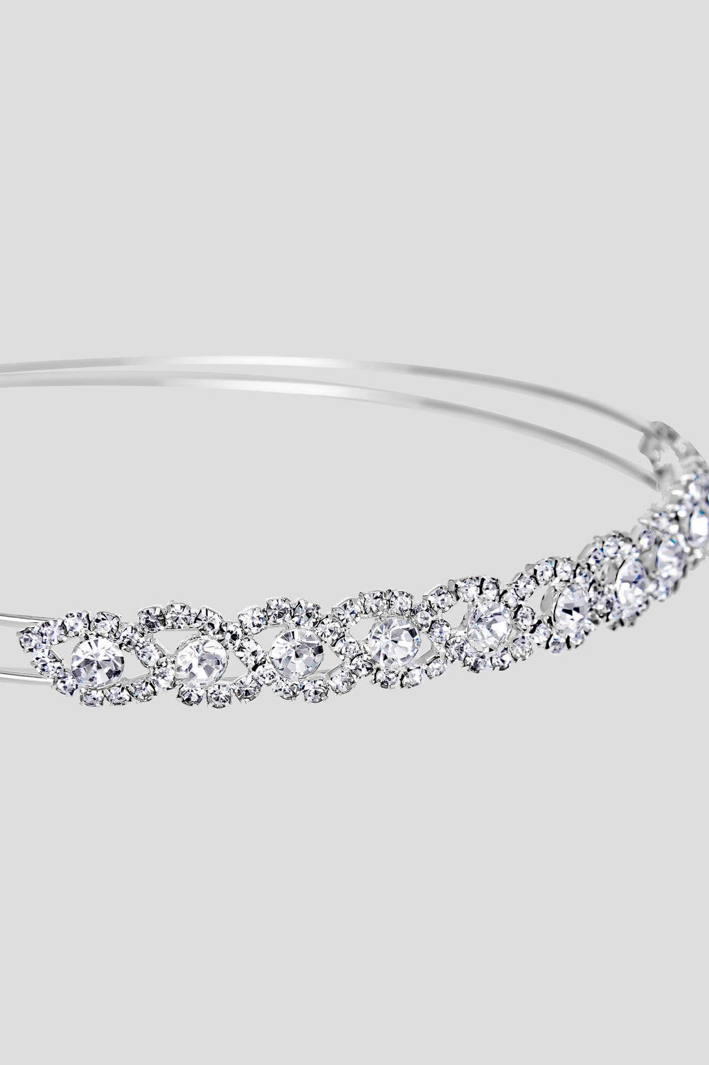 Headband Twisted with Crystals