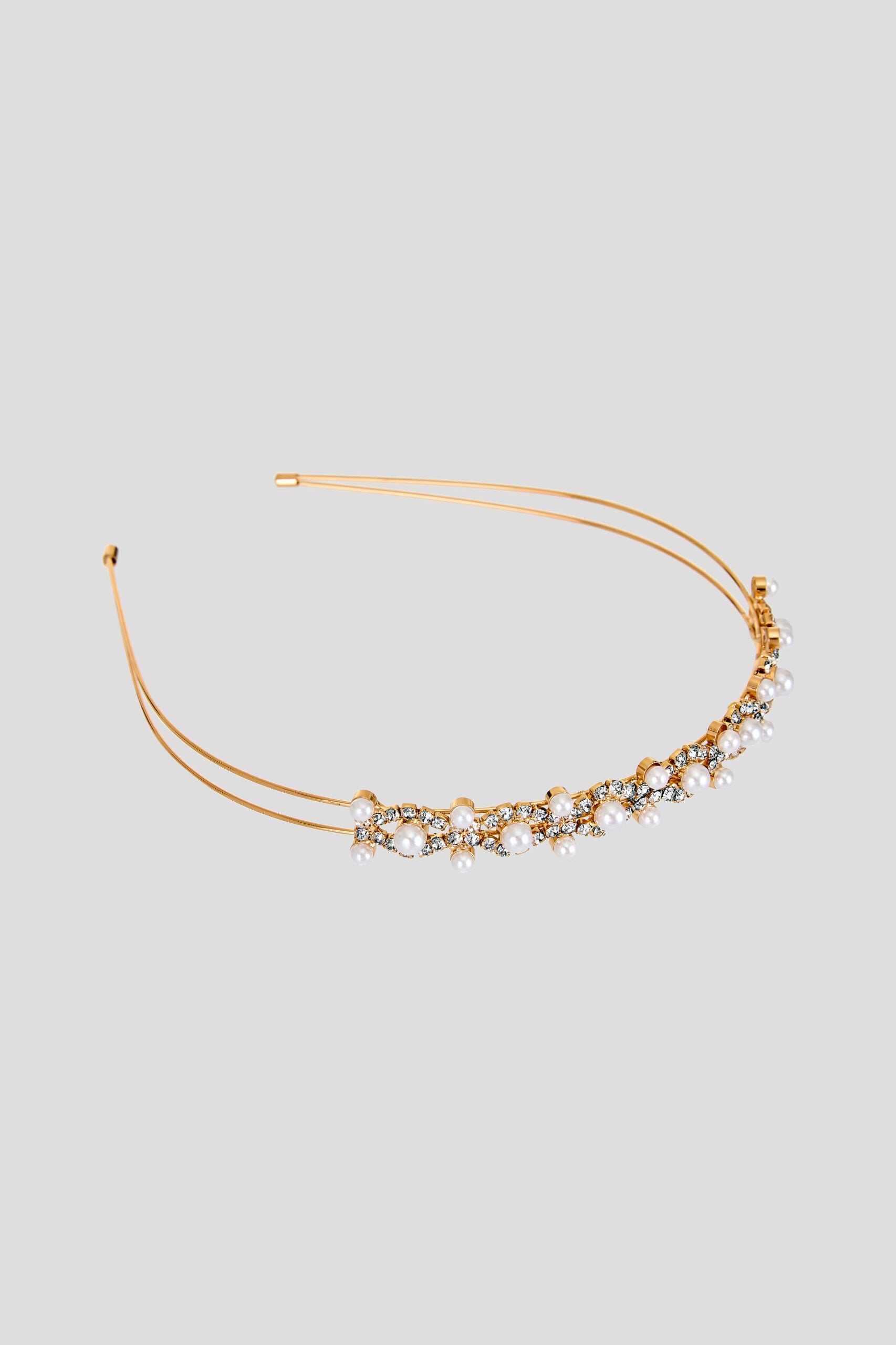 Golden Pearl Headband