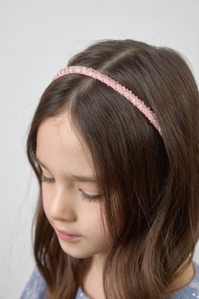 Crystal Headband, rose