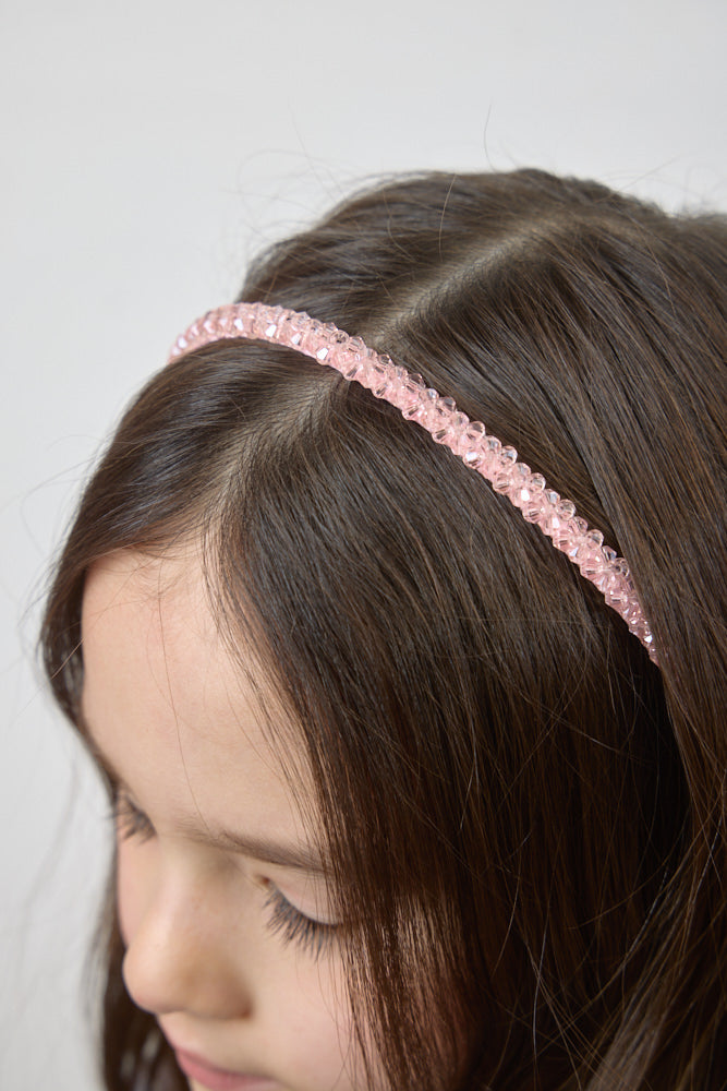 Crystal Headband, rose
