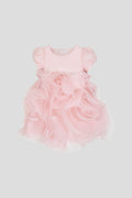 3D Flowers Princess Dress
