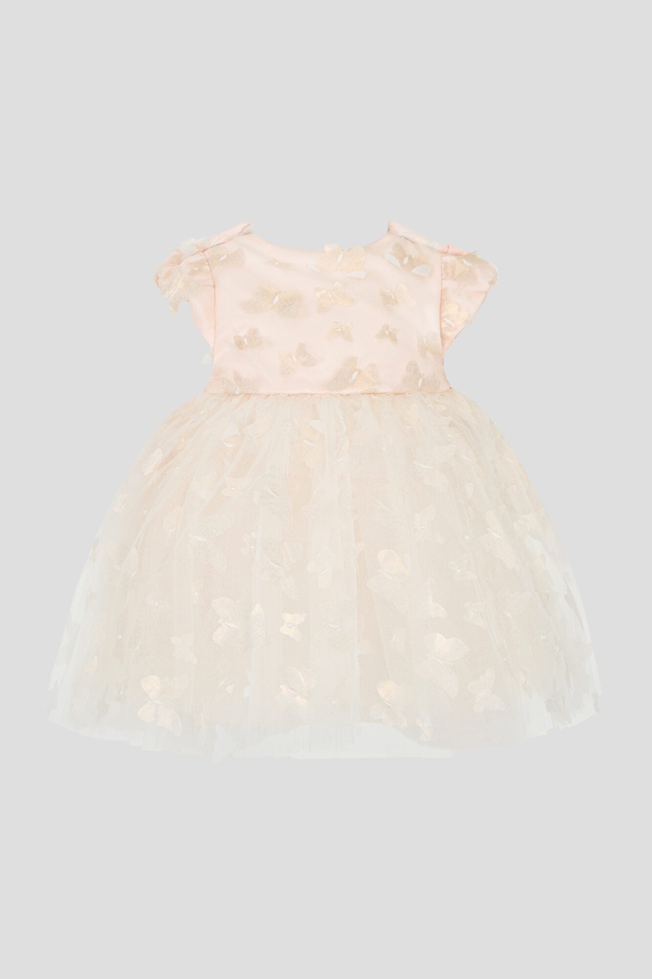 Elegant 3D Butterflies Dress